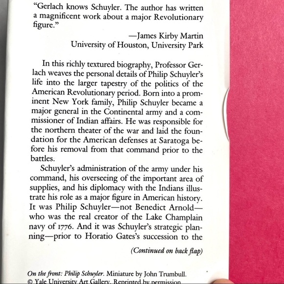 Hardcover Book Proud Patriot Philip Schuyler and the War of Independence Gerlach - Picture 5 of 9